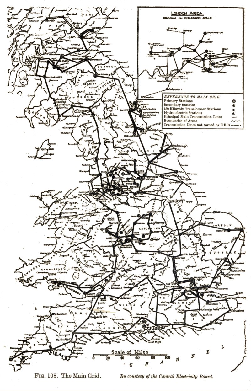 The National Grid in 1933