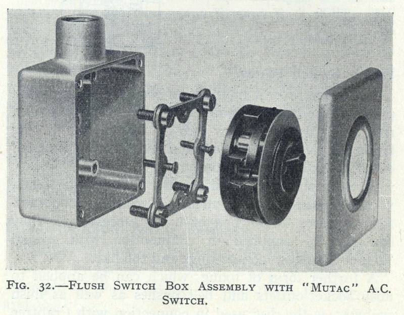 A more industrial light switch from 1957