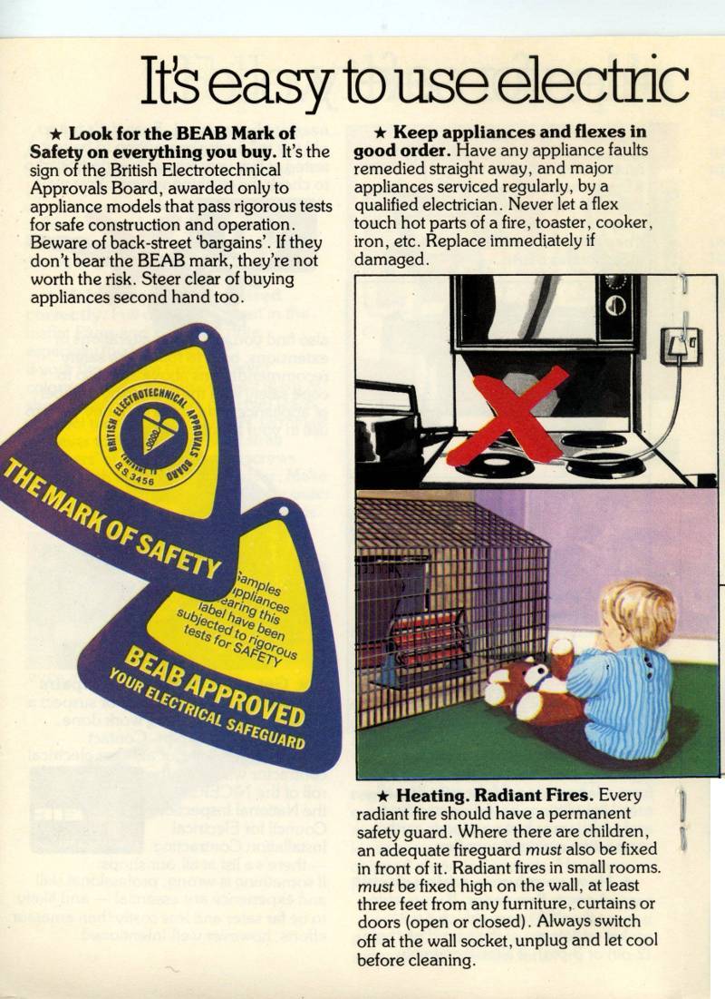 Southern Electricity 1978 Safety in the home page 4
