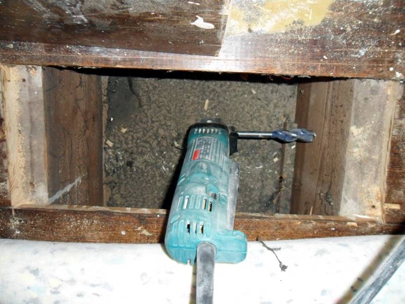 Holes in joists (for cables) must be drilled on a neutral axis and at the correct location in a joist
